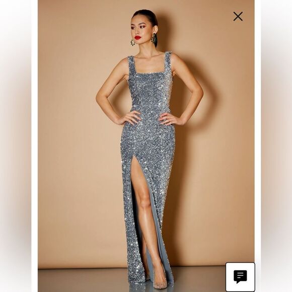 HELSI: Marilyn Sequin Gown - Picture 4 of 7